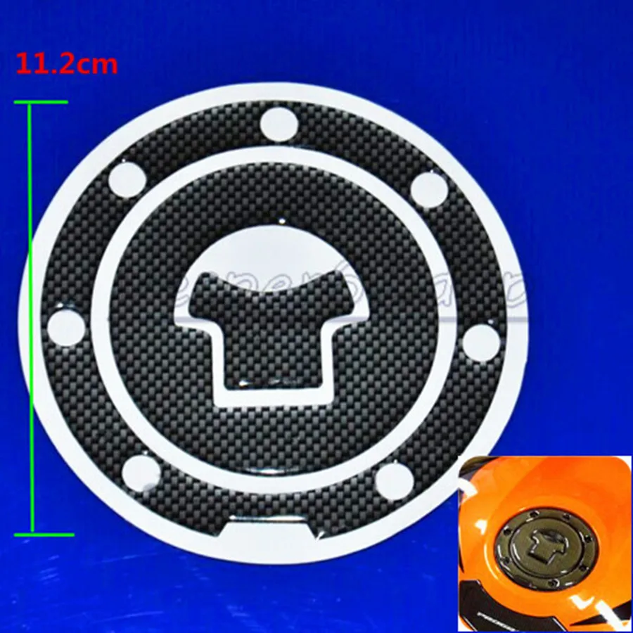 Motorcycle Carbon Fiber Fuel Tank Pad Decal Protector Stickers Gas Cap Cover For CBR NSR VTR 125 250 400 | Автомобили и мотоциклы