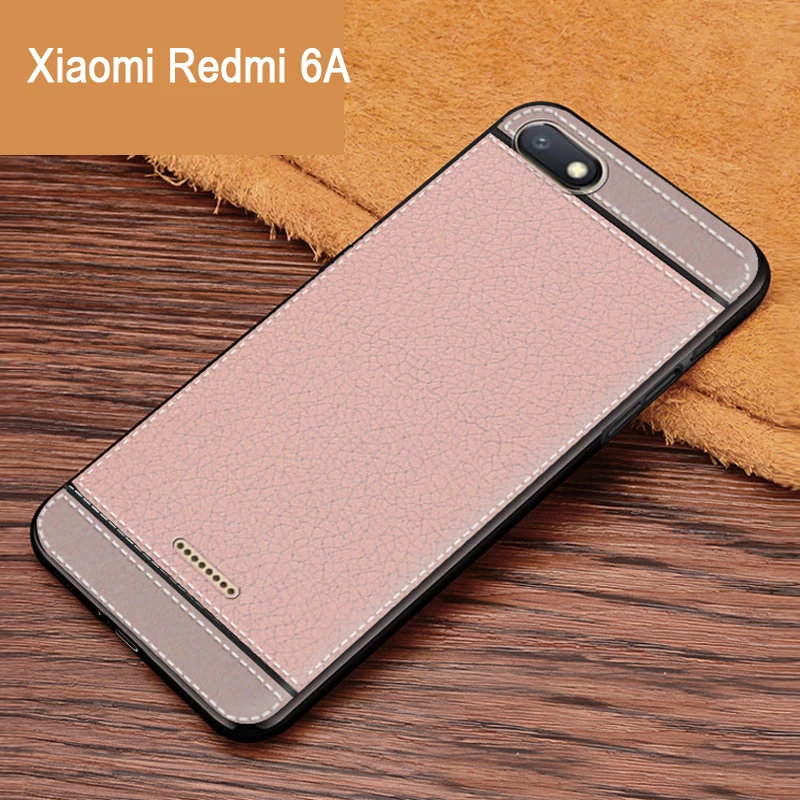 Чехол iSecret для Xiaomi Redmi 6A 6 Pro, кожаный мягкий черный силиконовый чехол для Xiaomi Redmi Note 6 Pro, чехол для Redmi 6 A