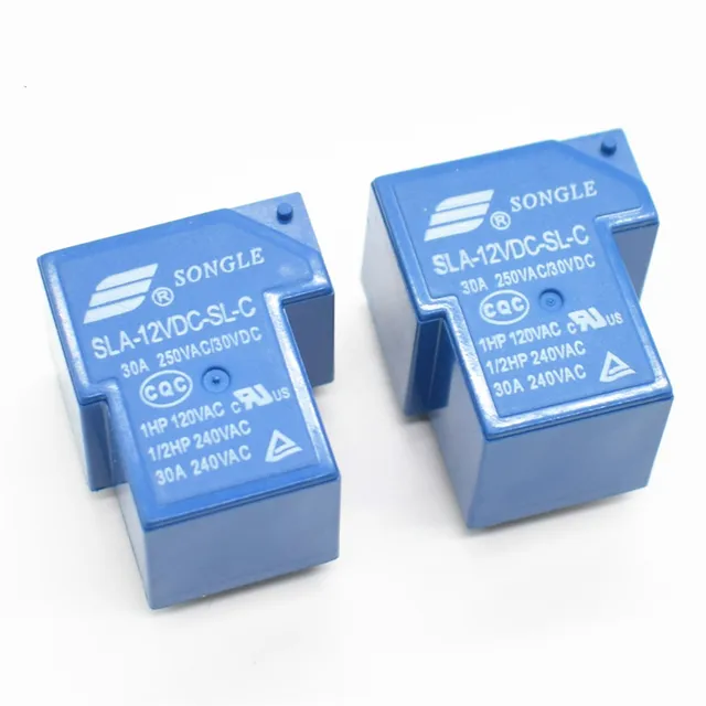 Power relay SLA-12VDC-SL-C 6 pin current 30A T90 SONGLE