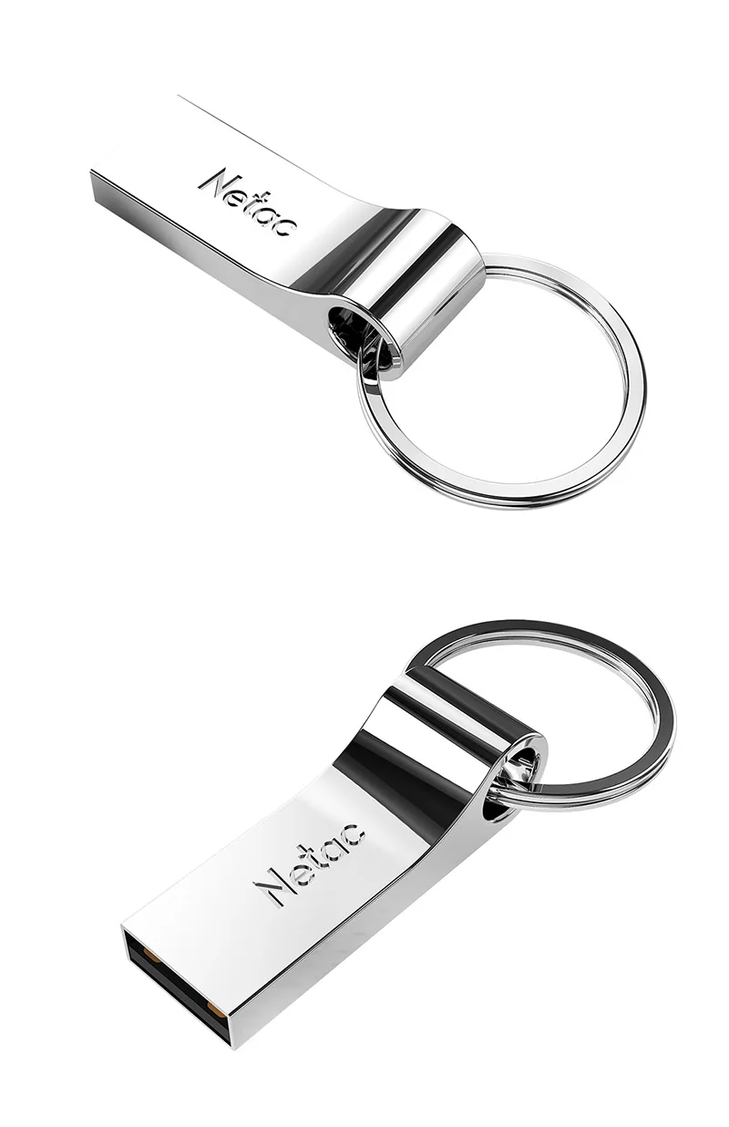 USB флеш-накопитель Netac U275 32 Гб 64 ГБ USB 2,0 компактный флеш-накопитель металлический брелок 16 ГБ флеш-накопитель карта памяти Micro USB