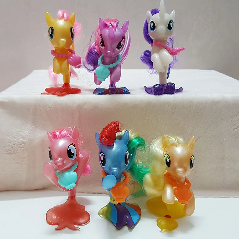 12 см ПВХ фигурка игрушки принцесса Skystar сумеречные сверкающие AppleJack FluttershyCelestia