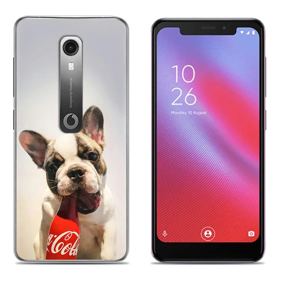 Cola dog Чехол для телефона Vodafone Smart N10 с художественным рисунком прелестный, в мультяшном стиле, из термопластичного полиуретана Мягкий силиконовый чехол - Цвет: Cola dog