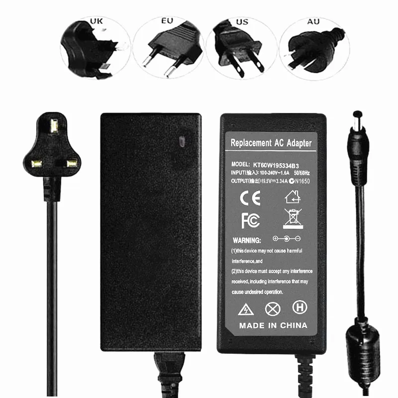 65 w адаптер переменного тока питания для ноутбука Dell Inspiron 14 3451 3452 P60G 0G6J41 0 WJTJ 312 1307 4
