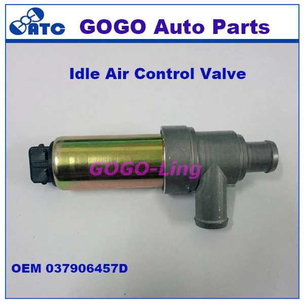 Клапан GOGO холостого хода для Volkswagen Cabriolet Corrado Golf OEM 037906457D 408 202 011 003 6NW009141 171|valve