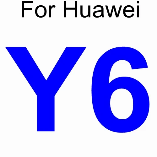 9 H для экрана из закаленного стекла для huawei Honor 8 4X 5x 6X Y560 5A 4C Pro y6 pro p8 lite Экран защитная пленка sklo на huawei защитное стекло - Цвет: For HUAWEI y6