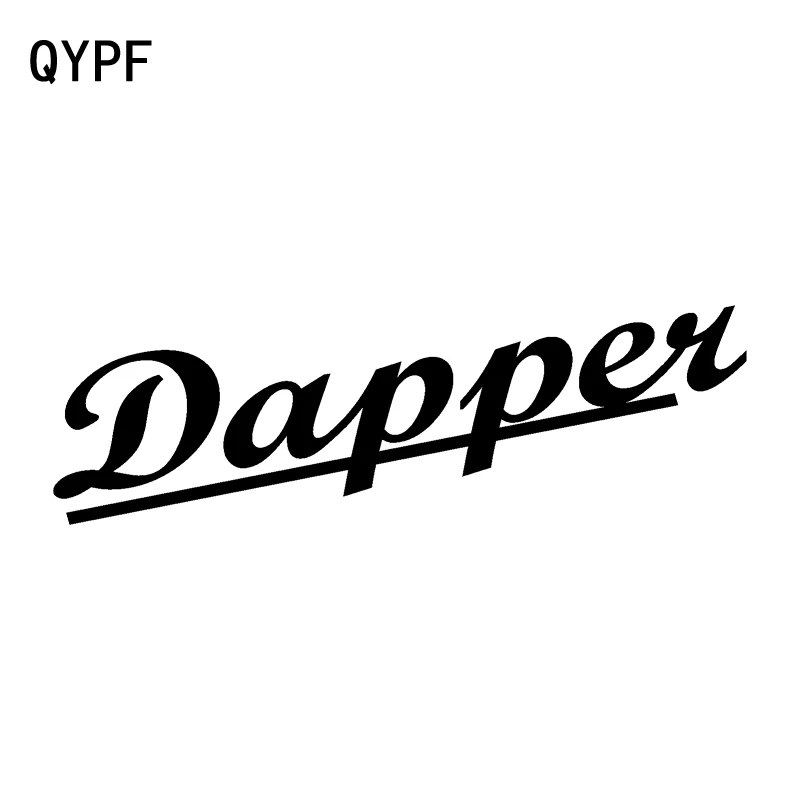 QYPF 17 см * 4 1 Dapper высококачественный виниловый декоративный автомобильный стикер