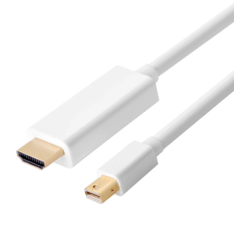Perlinta Mini DP Дисплей порты и разъёмы мужчин HDMI штепсельный преобразователь адаптер