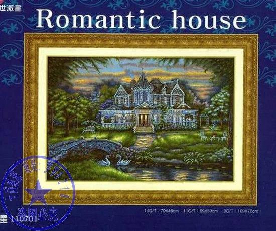 Высококачественный милый Классический Набор для вышивки крестиком 18CT 16CT 14CT