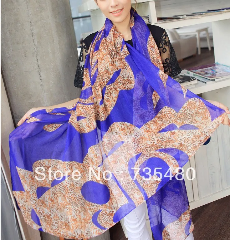Free shipping New Style Fashion Hot Leopard Scarf Women Warm animal print favorite super star shawl | Аксессуары для одежды