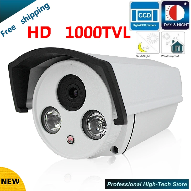 Новейшая камера видеонаблюдения 1000 TVL 1/3 &quotsony 960 H CCD Высокое разрешение 2 ИК