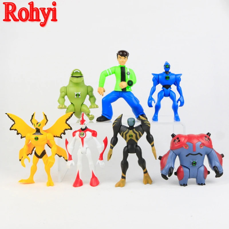 Rohyi 28 шт. модели BEN 10 Фигурки игрушки куклы 10-14 см различные стили детский подарок Защита Земли