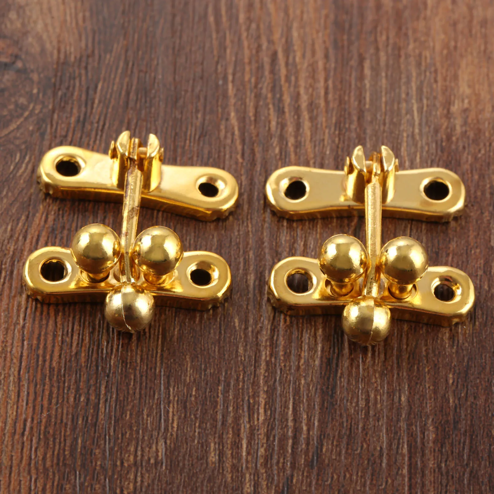 DRELD 2 шт. антикварная золотая коробка защелка для шкатулки застежка чемодана