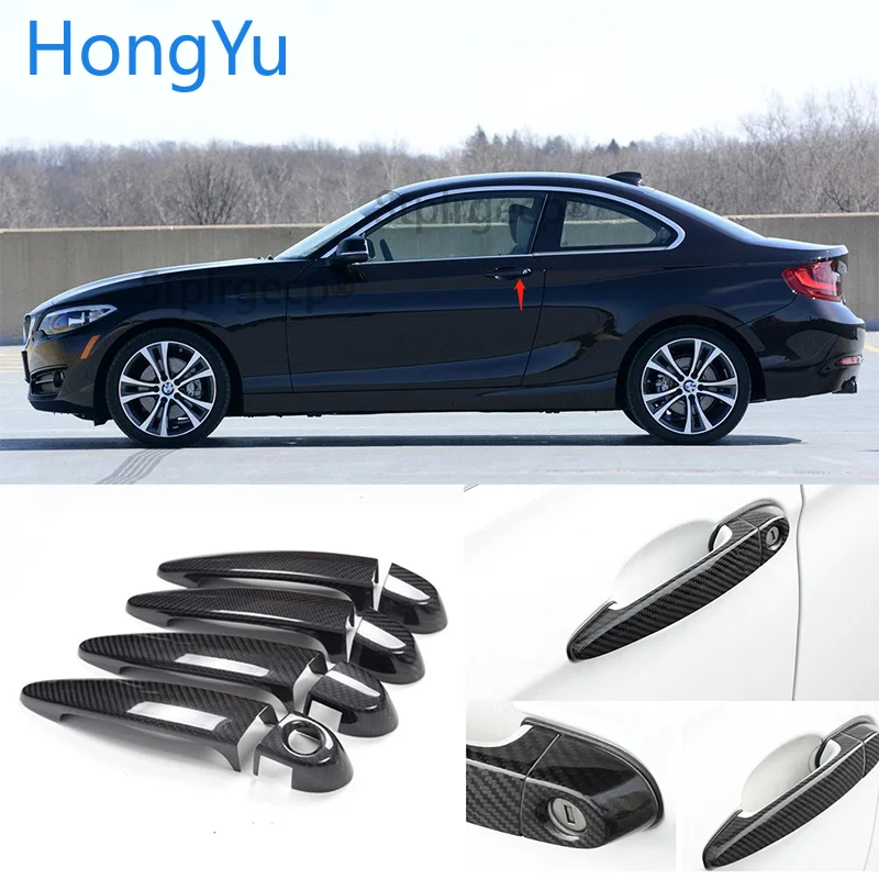 Для BMW 2 серии F22 F23 218i 220i M235i 228i 2014 -2018 автомобильная ручка из натурального