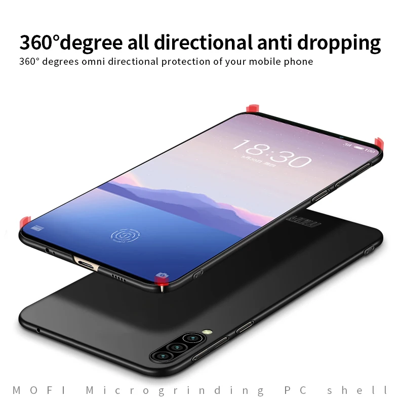 MOFi для Meizu 16XS Чехол Жесткий PC задняя крышка защитный чехол для телефона s для Meizu 16XS