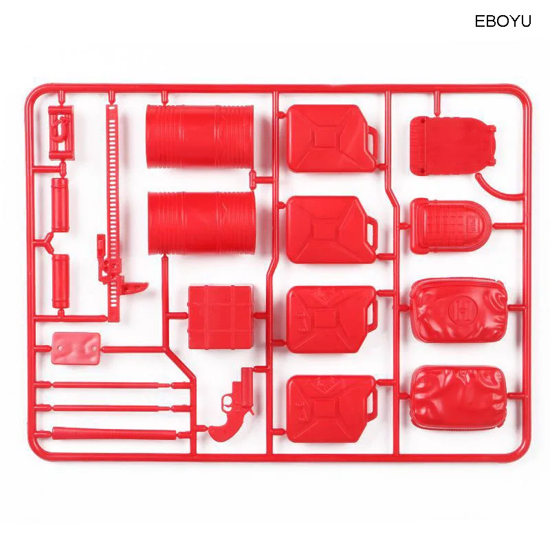 EBOYU Plastic Military Weaponry &amp Equipment Decorate set for WPL MN SUBOTech. Feiyue 2.4G RC Crawler Truck | Игрушки и хобби
