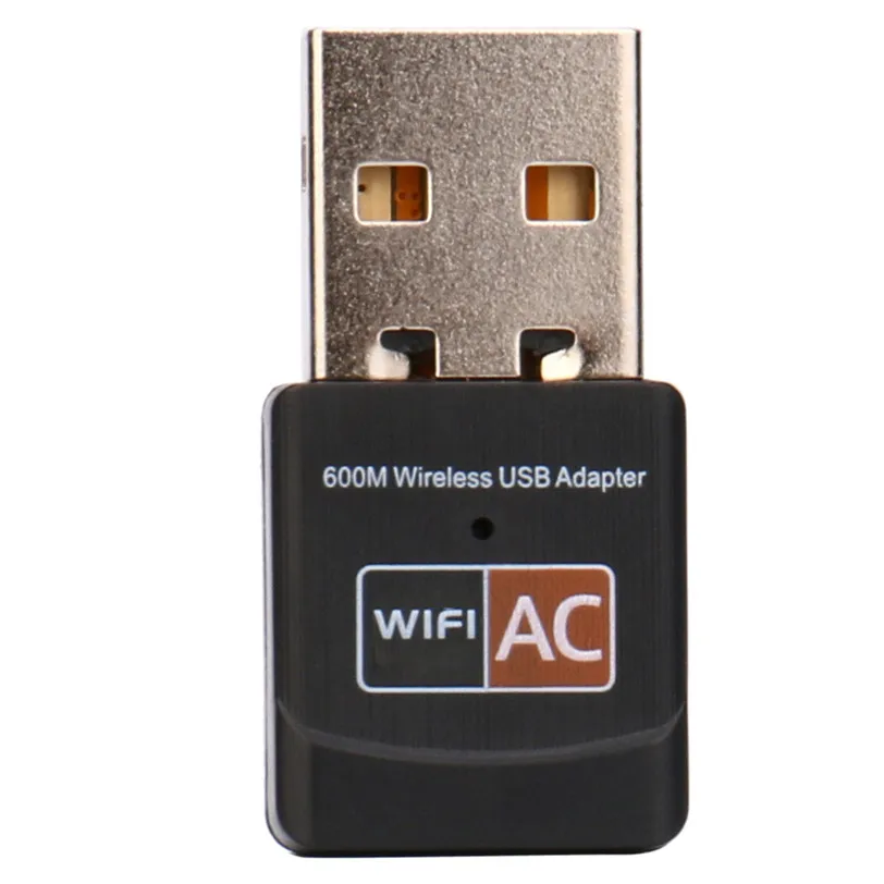 Двухдиапазонный сетевой адаптер AC600 600 Мбит/с 2 4 ГГц 5 USB Wi-Fi для беспроводной