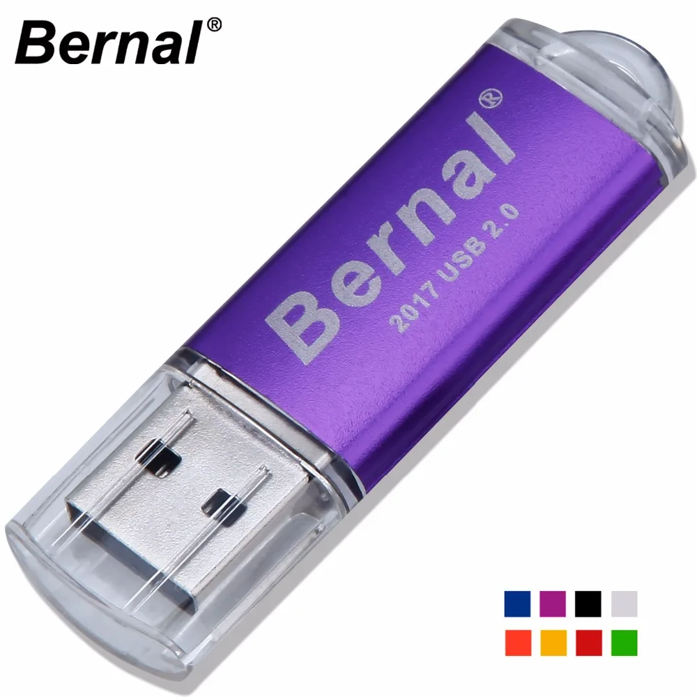 Bernal высокоскоростные USB 2.0 flash drive флэш диск кабель pendrive 8 гб памяти металла до 32 64