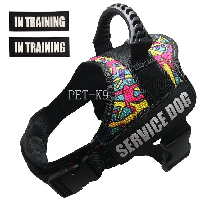 

Service Dog Harness, In Training Dog Vest for Puppy Small Medium Large Dog , Reflective No Pull Adjustable, Pet Vest