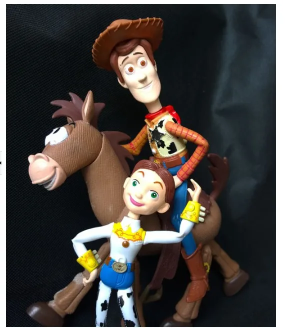 4 шт./компл. аниме игрушка 14 5 18 см Story 3 Базз Лайтер Woody Джесси ПВХ фигурку