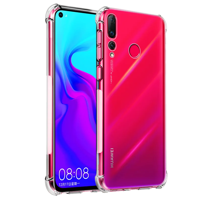 Мягкий прозрачный силиконовый чехол для телефона Huawei P10 P20 P30 Lite Honor 9 10 6X 7X 8X 6A 7A 8A Pro