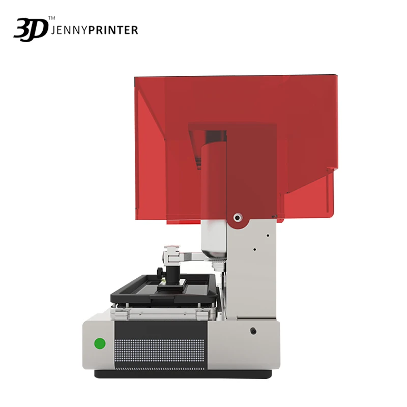 10.1inch Super Large Panel! JennyPrinter Light 2 UV Resin LCD 3D Printer With Touch Screen and Free Resin 500ml