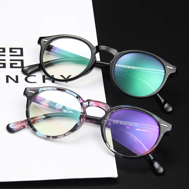 Моды оправу очков плотная линзы Для женщин мужчин оптические очки кадр Anti UV