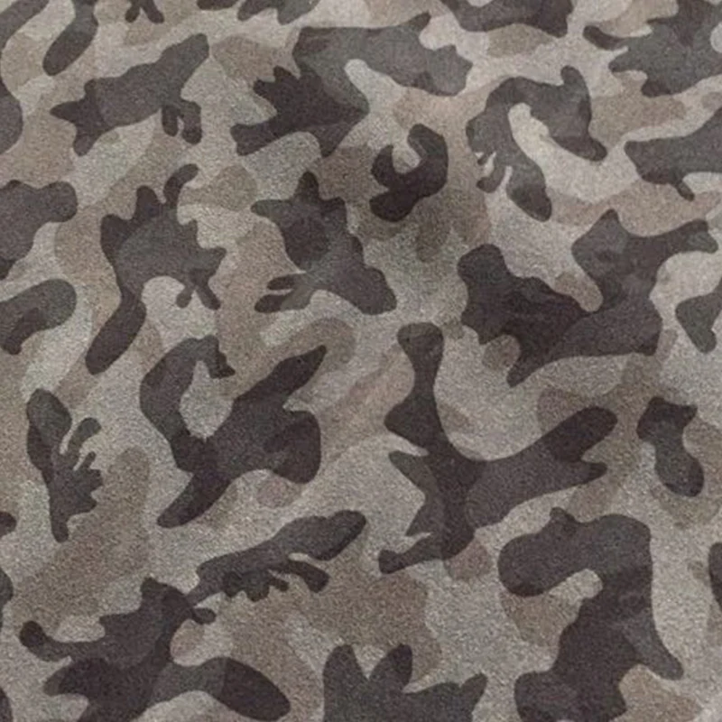 Hotsale Camo Printed Genuine Suede Leather Piece for Shoes/Boot/Handbag Free Shipping | Дом и сад