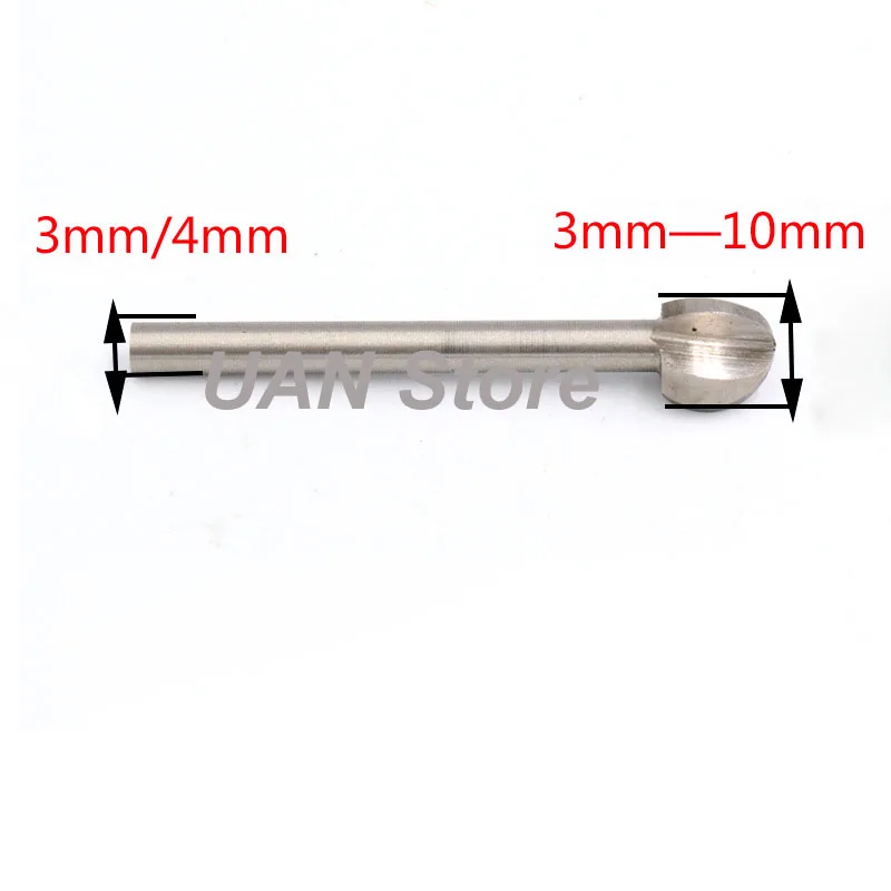 URANN HSS Steel Woodworking Root Carving Router Bit End Mill Milling Cutter Burrs Embryo Tool | Инструменты