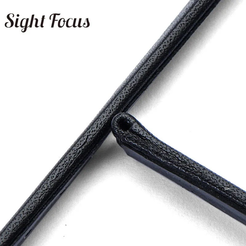 Ремешок из натуральной кожи Женский Ультратонкий браслет для наручных часов 6 мм