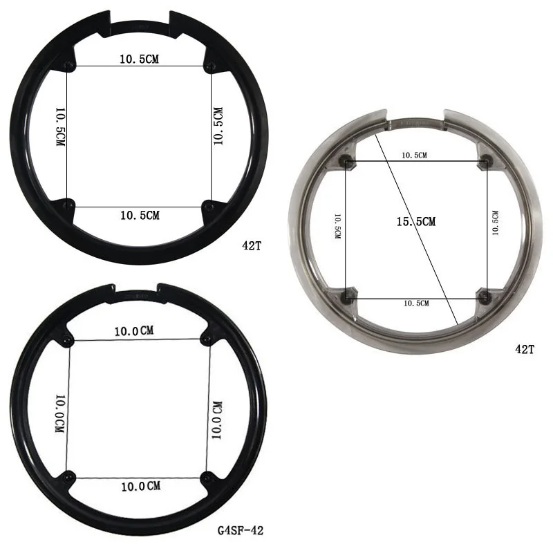 Бесплатная доставка FMF велосипедный кривошипный комплект 42T защитная крышка