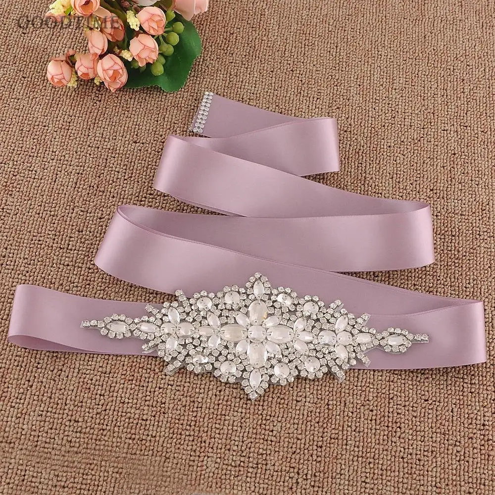 Благородный свадебный пояс со стразами аксессуары для подружки невесты женские