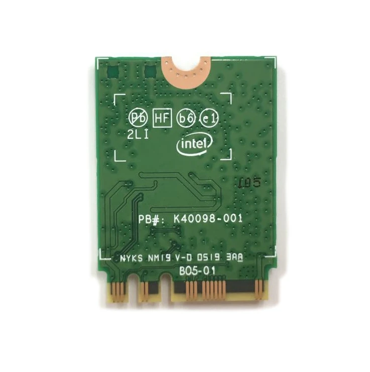 Двухдиапазонная сетевая карта Wlan 2x2 2 4 Гбит/с Intel Wi Fi 6 AX200NGW 802.11ax/ac Wifi AX200 NGFF M.2 Bluetooth 5