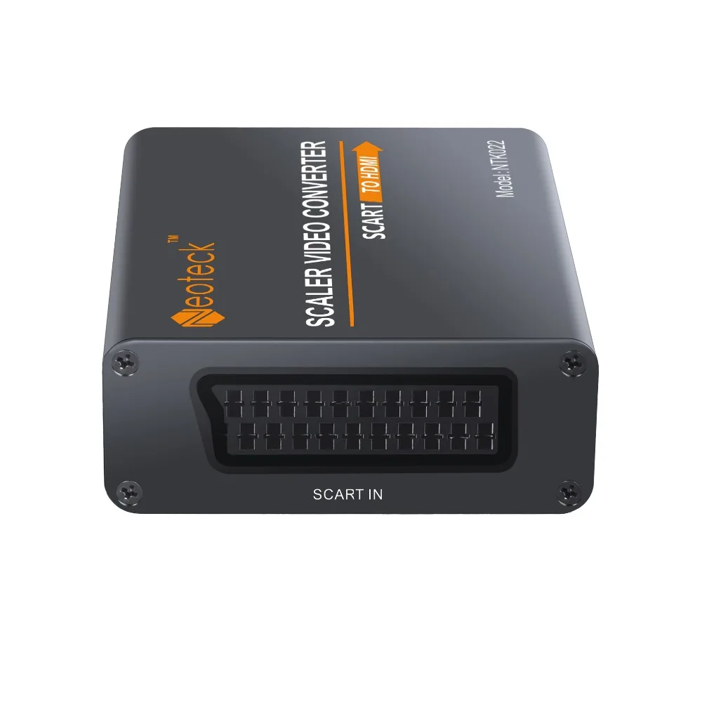 (Отправка из Китая/Испании) Neoteck 1080P Переходник SCART в HDMI с 3 5 миллиметровым Стерео