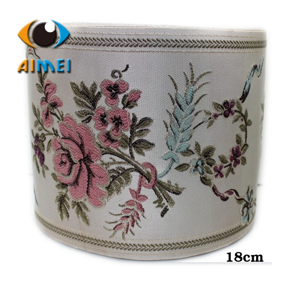 Найди прямой 18 см простой китайский ветер жаккардовые шторы кружева аксессуары