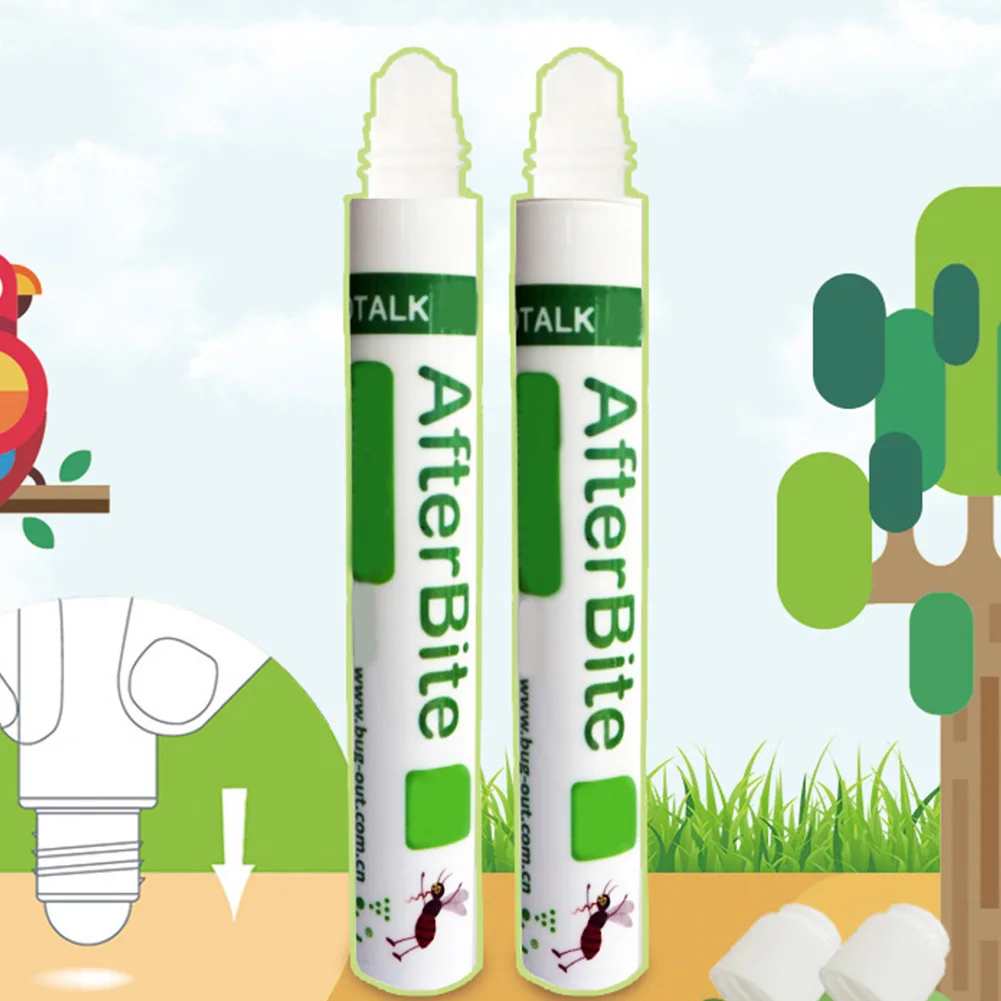 10ml Mosquito Bite Antipruritic Dew Ointment After Bite Essential Oil Roll On With Chamomile For Kids And Babies Pregnant Women
