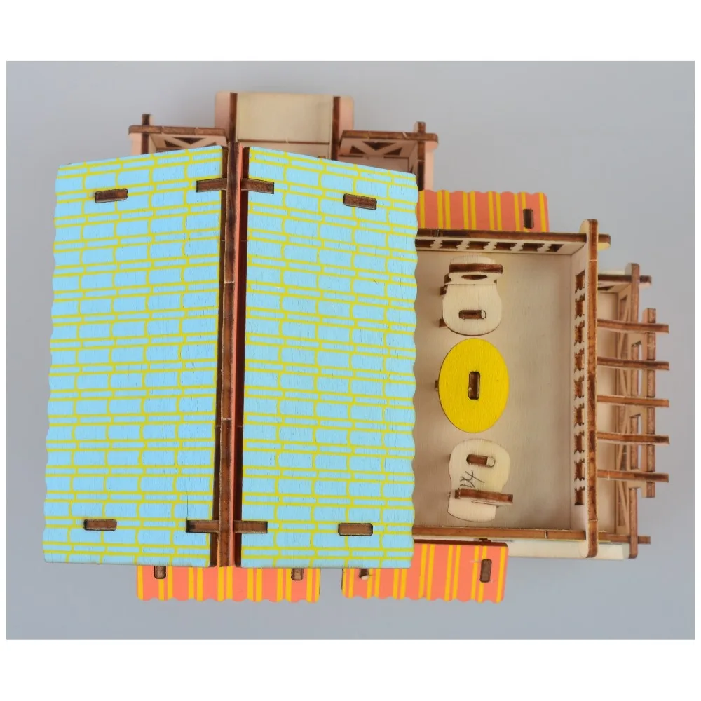 3D деревянные пазлы Монтессори развивающие строительные наборы игрушки хобби