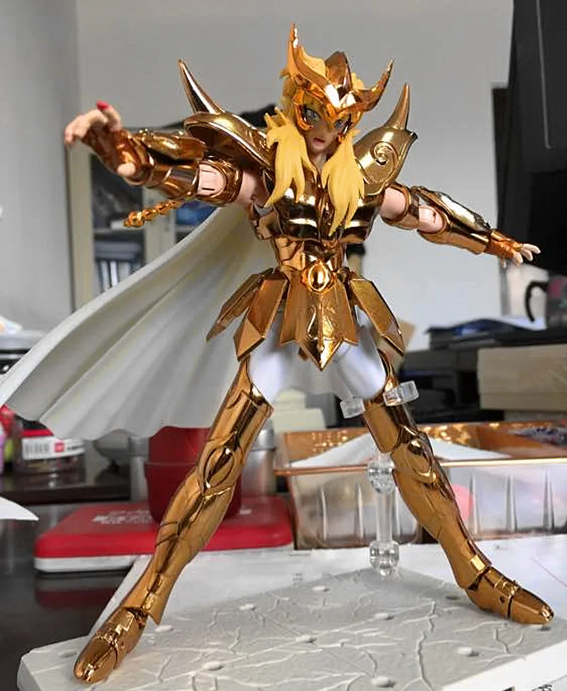 MC металлический клуб Saint Seiya Ткань Миф EX ЗОЛОТОЙ СКОРПИОН мило модели