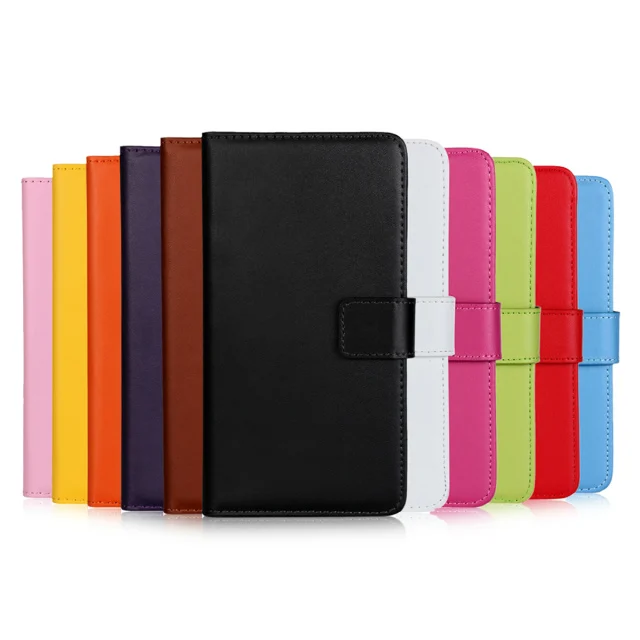 Брендовый Магнитный смарт-чехол из натуральной кожи для Sony Xperia Z5 Compact Mini E5803 E5823