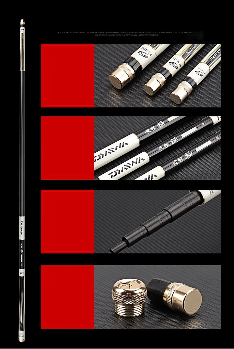 28 tune высокопрочная углеродная ручная удочка, телескопическая удочка для ловли карпа, удочка для речного потока, рыболовные снасти 3,6 м-7,2 м