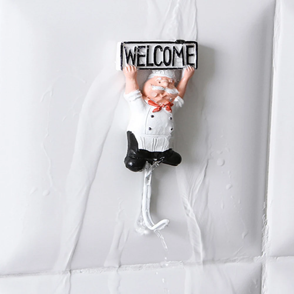 Новая кухонная мультяшная стойка для хранения в форме крючка из