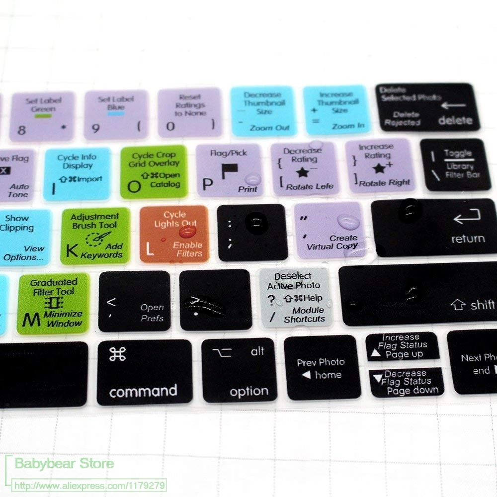 Силиконовая клавиатура для Macbook Pro 13 &quot15&quot с сенсорной панелью