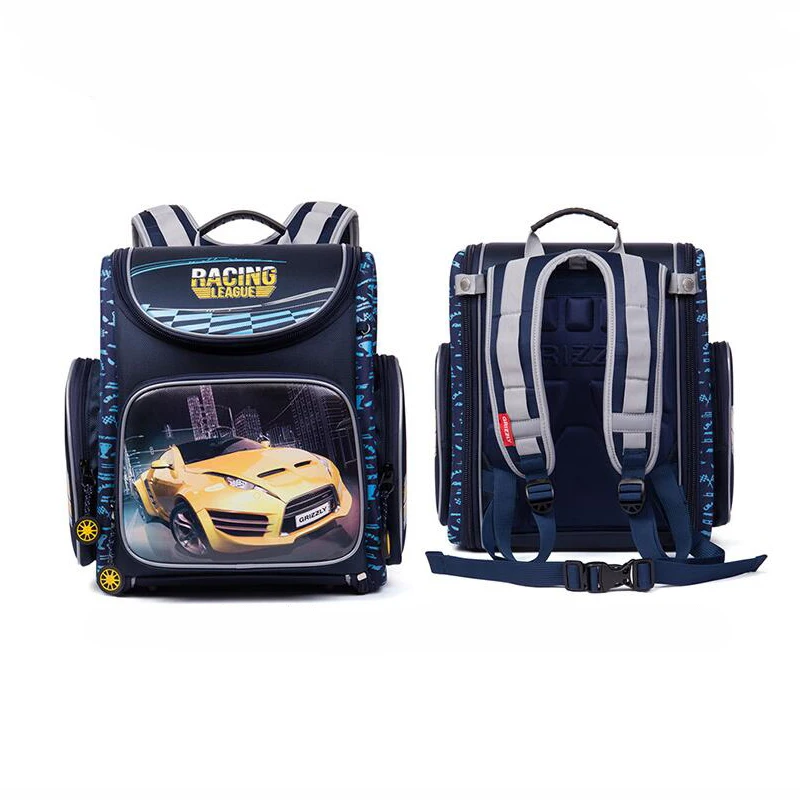 Школьные ранцы для мальчиков ортопедический Детский водонепроницаемый