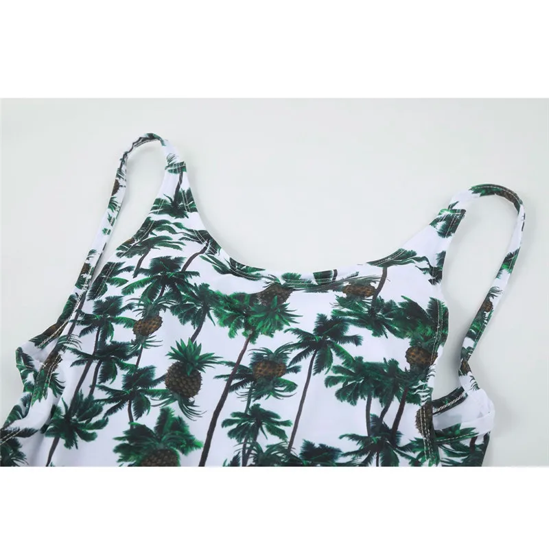 Женский купальный костюм с принтом ананаса летний сексуальный A #2 2019 | Женская