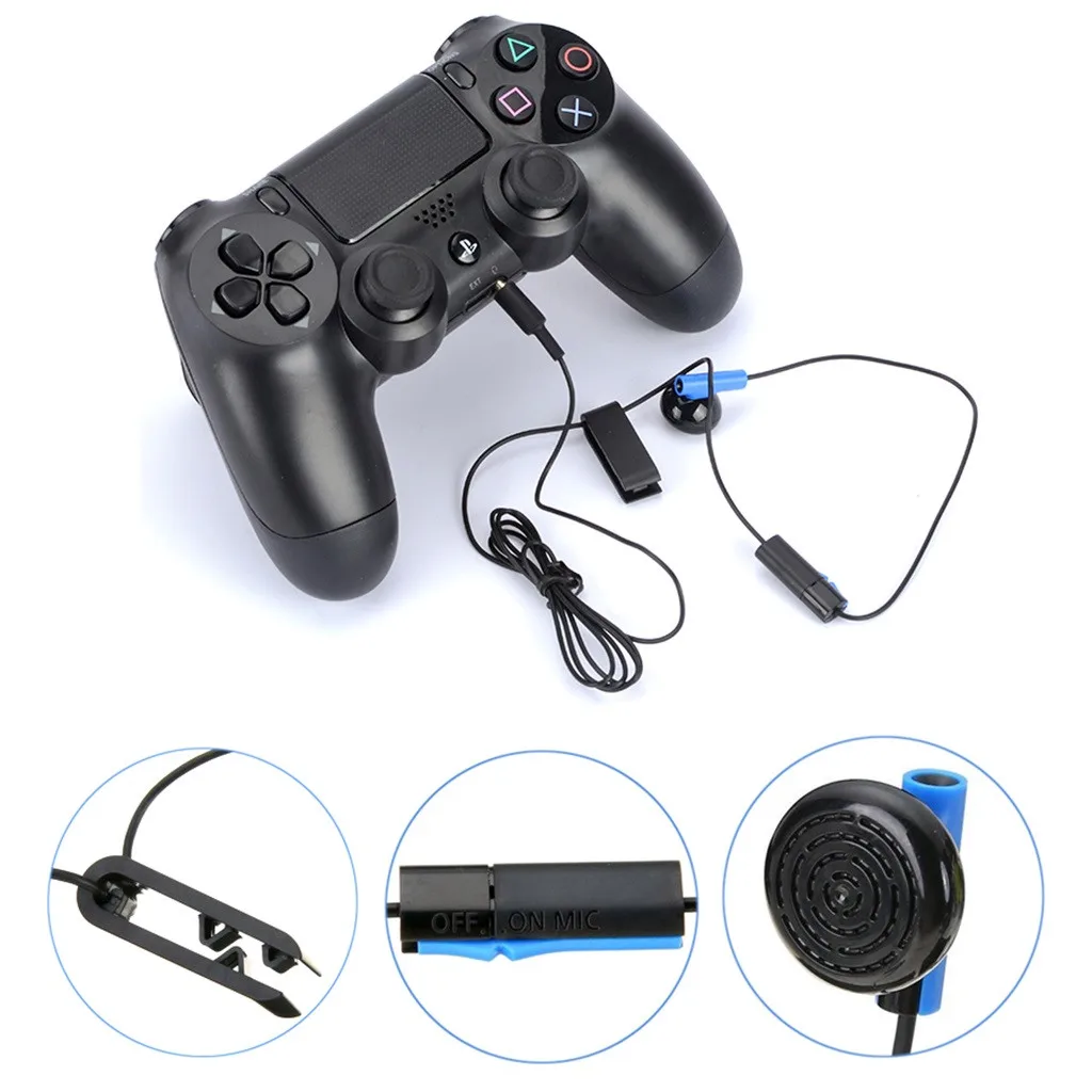Лидер продаж игровая гарнитура наушники с микрофоном для контроллера Sony Playstation 4
