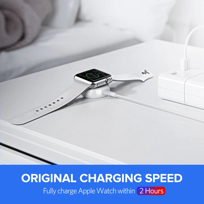 Ugreen зарядное устройство для Apple Watch MFi Беспроводной Магнитный зарядный usb кабель 1