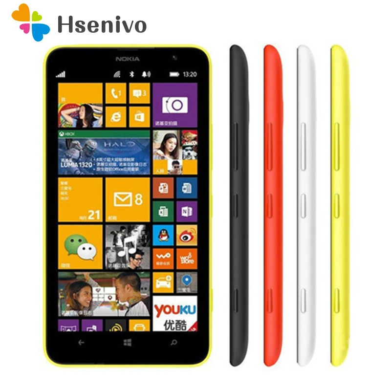 Nokia Lumia 1320 Восстановленный Оригинальный разблокированный сотовый телефон