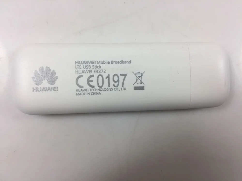 Разблокированный мобильный телефон Huawei E3372 E3372h-607 4G LTE 150 Мбит/с USB-модем с