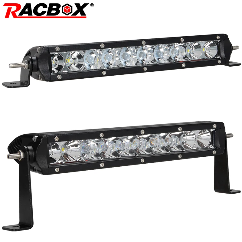 Racbox 10 &quot11&quot дюймов 50 Вт мини светодиодная световая панель Однорядный