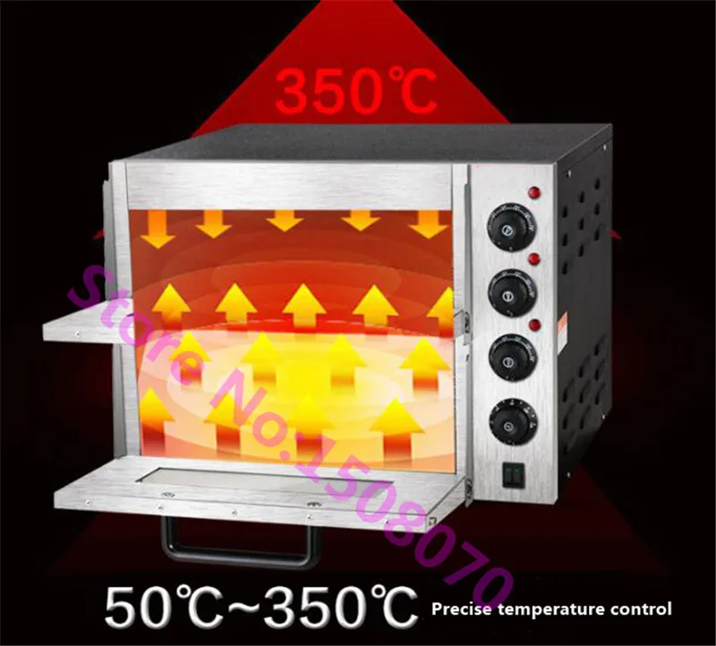 Промышленная электрическая печь для приготовления пиццы хлеба выпечки пиццы|gas