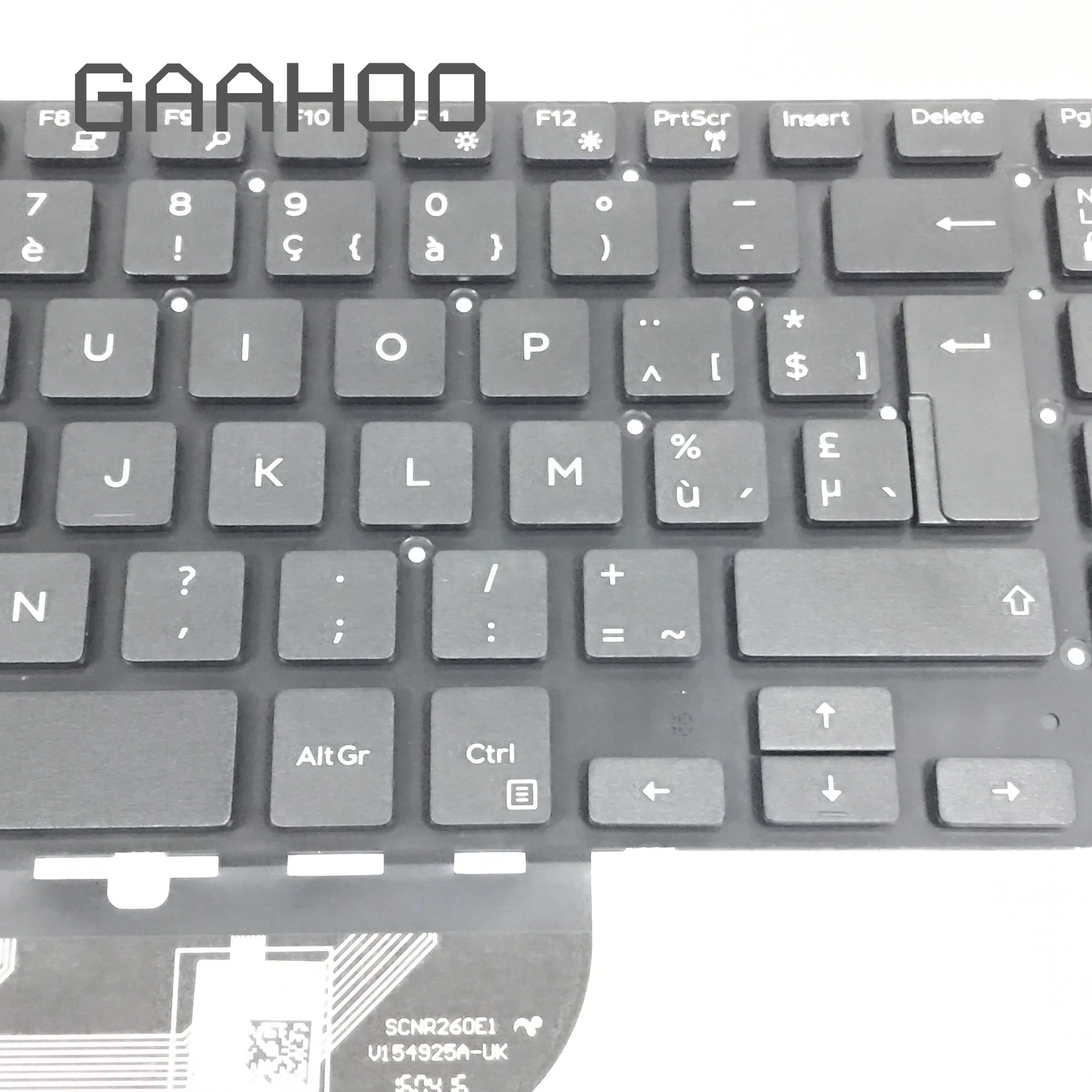 Бельгийская Клавиатура для ноутбука Dell Inspiron15 5570 5575 7577 7587 7568 7566 7567 5567 5565 15 7000 15-5568 5765